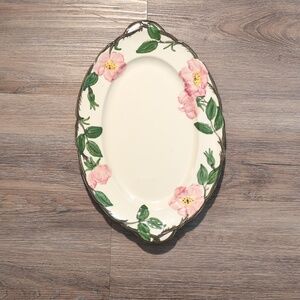Vintage Franciscan Desert Rose Fine Earthenware / Dinnerware Platter 12.5"